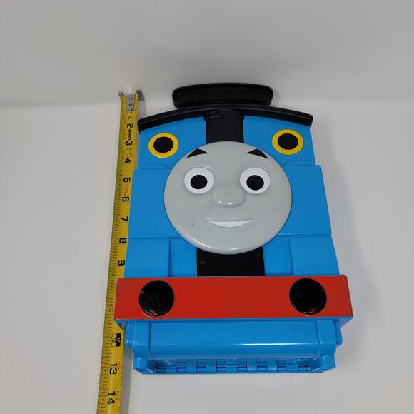 Thomas The Tank Engine 2004 Push and Go Thomas + Storage Case for Wood Trains - Picture 8 of 16